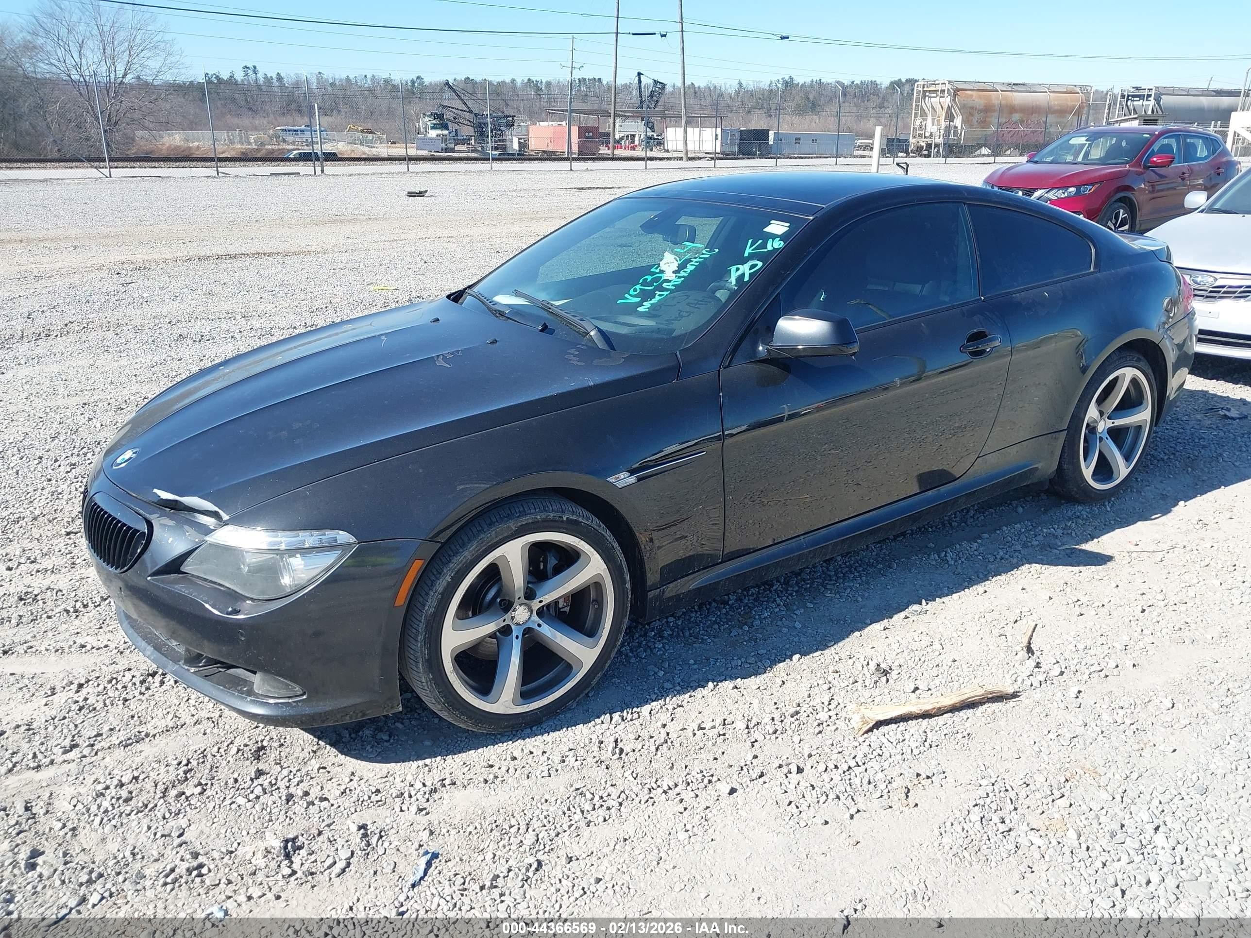 2010 Bmw 650i   Black vin: WBAEA5C59ACV93524