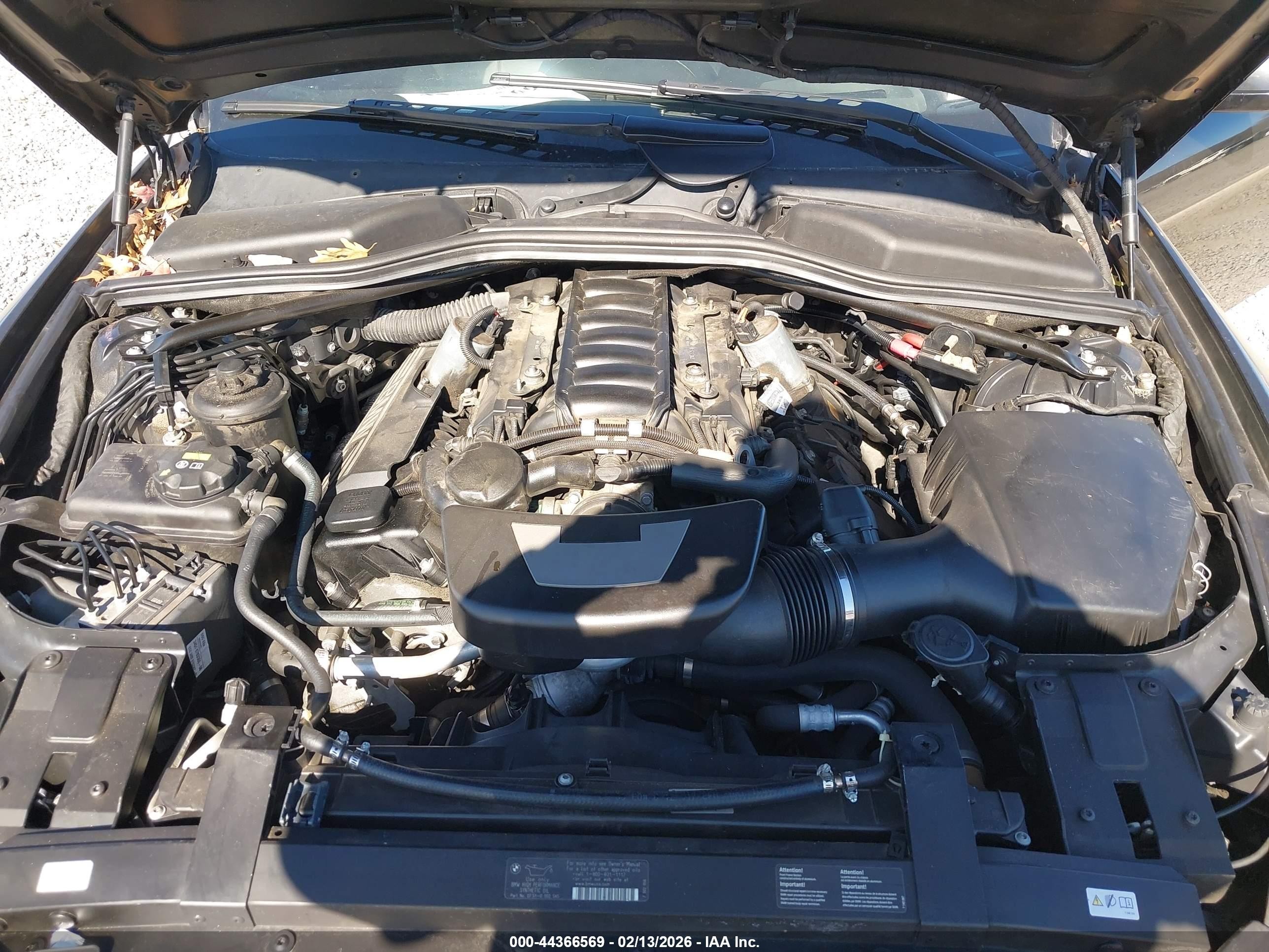2010 Bmw 650i   Black vin: WBAEA5C59ACV93524