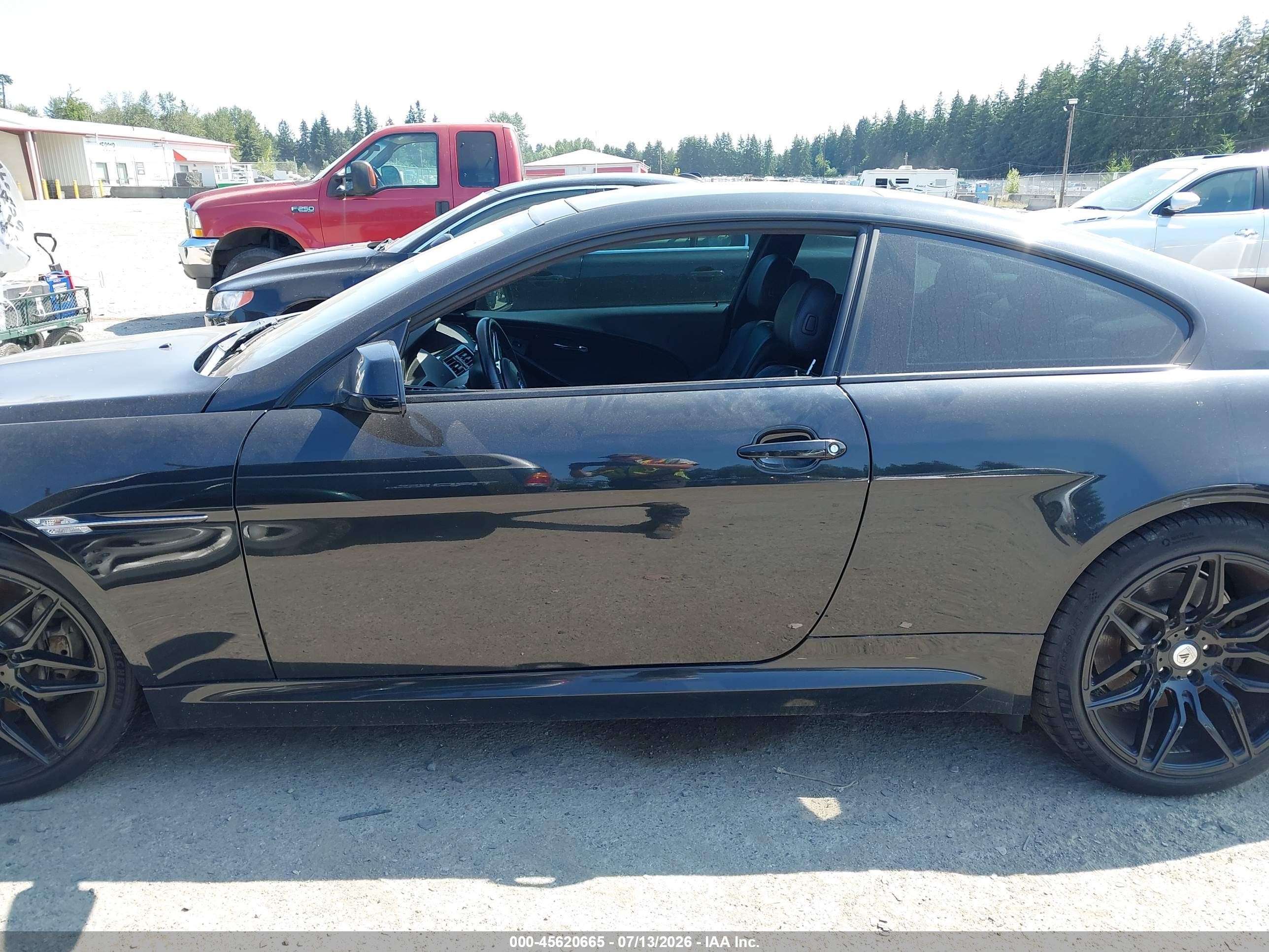 2010 Bmw 650i   Black vin: WBAEA5C5XACV93564