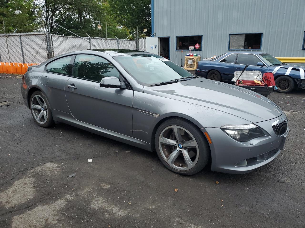 2010 Bmw 650 I Серый vin: WBAEA5C5XACV93659