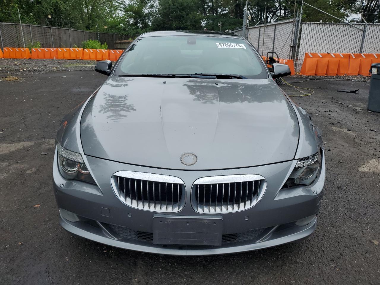 2010 Bmw 650 I Серый vin: WBAEA5C5XACV93659
