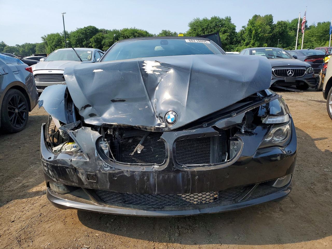 2009 Bmw 650 I Black vin: WBAEB53509C224270