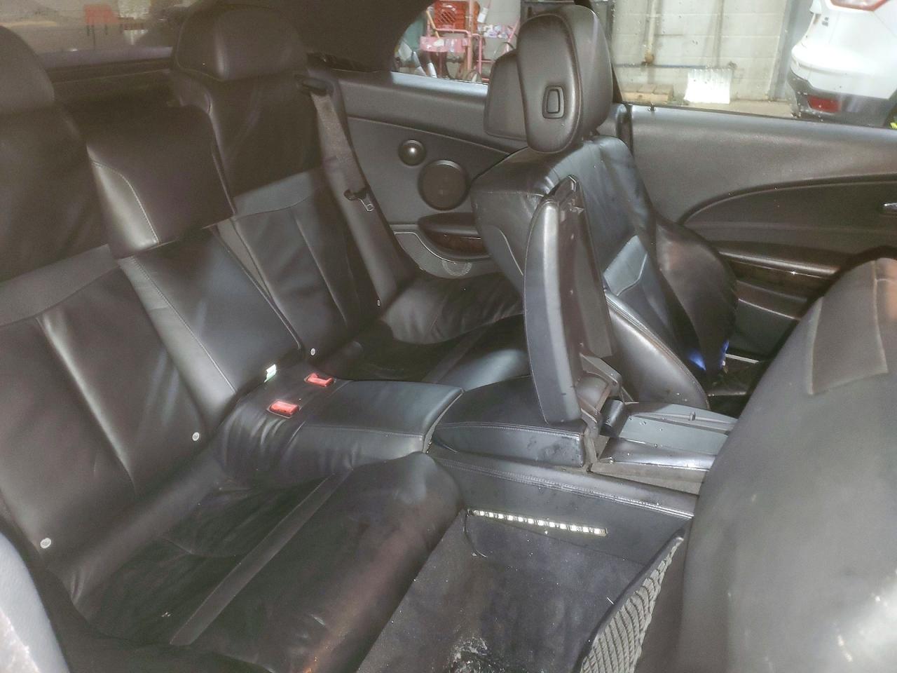 2009 Bmw 650 I Silver vin: WBAEB53509CX64458