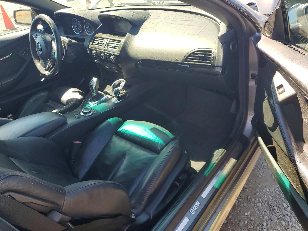 2008 Bmw 650 I Gray vin: WBAEB53518CX62605
