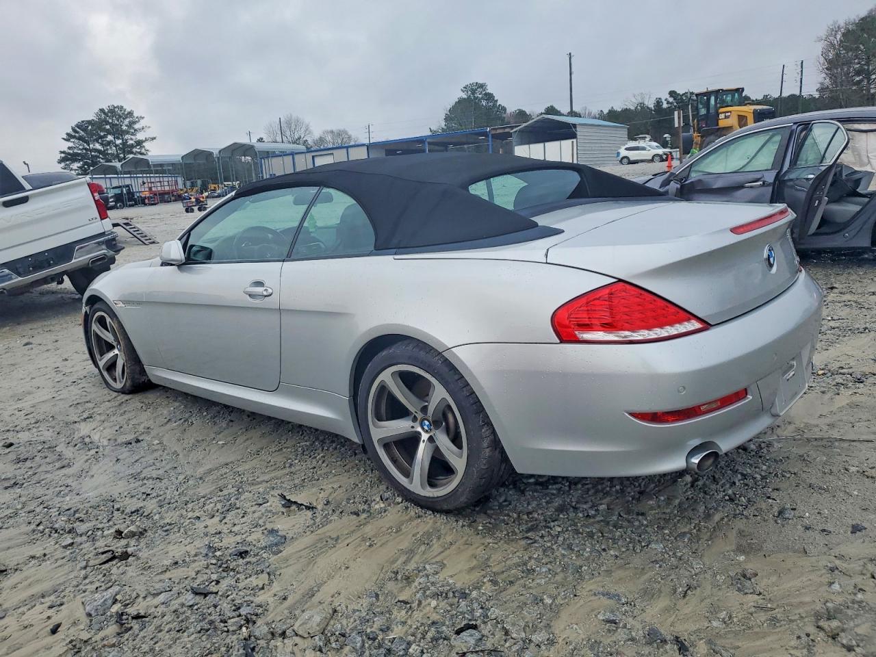 2008 Bmw 650 I Gray vin: WBAEB53538CX60838