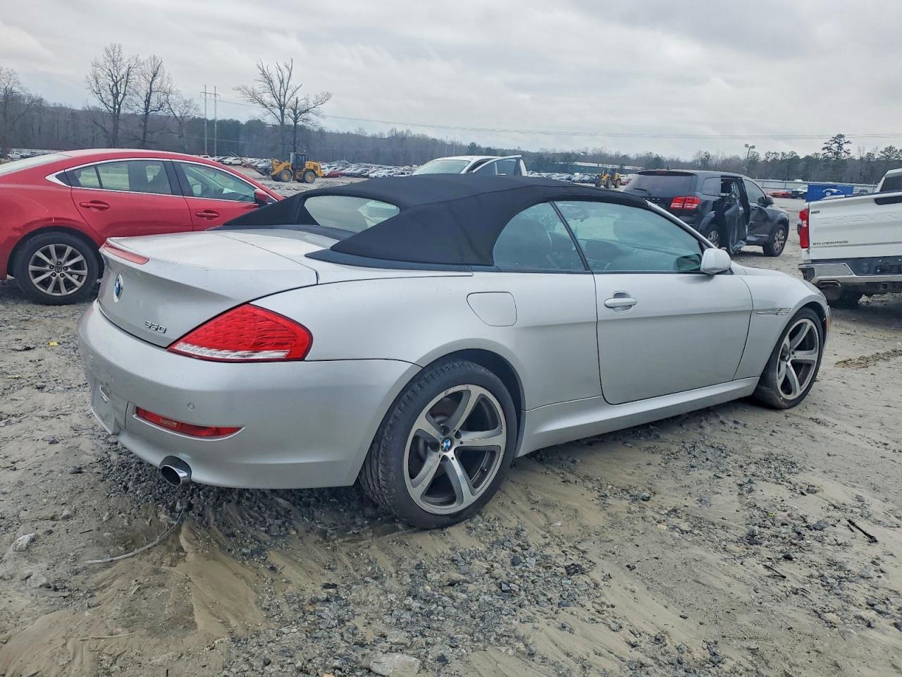 2008 Bmw 650 I Gray vin: WBAEB53538CX60838