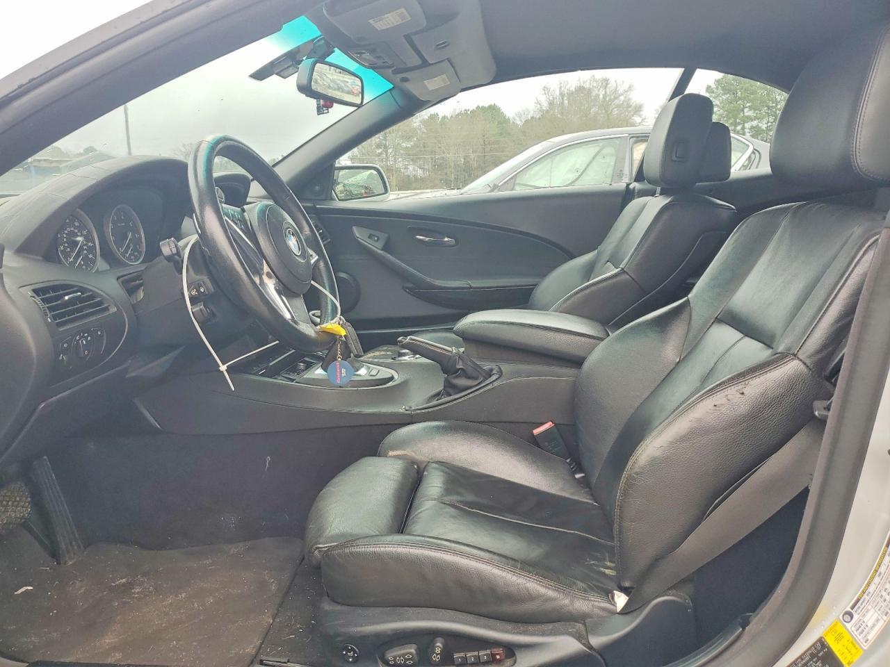 2008 Bmw 650 I Gray vin: WBAEB53538CX60838