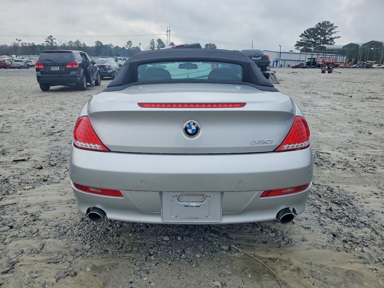 2008 Bmw 650 I Gray vin: WBAEB53538CX60838