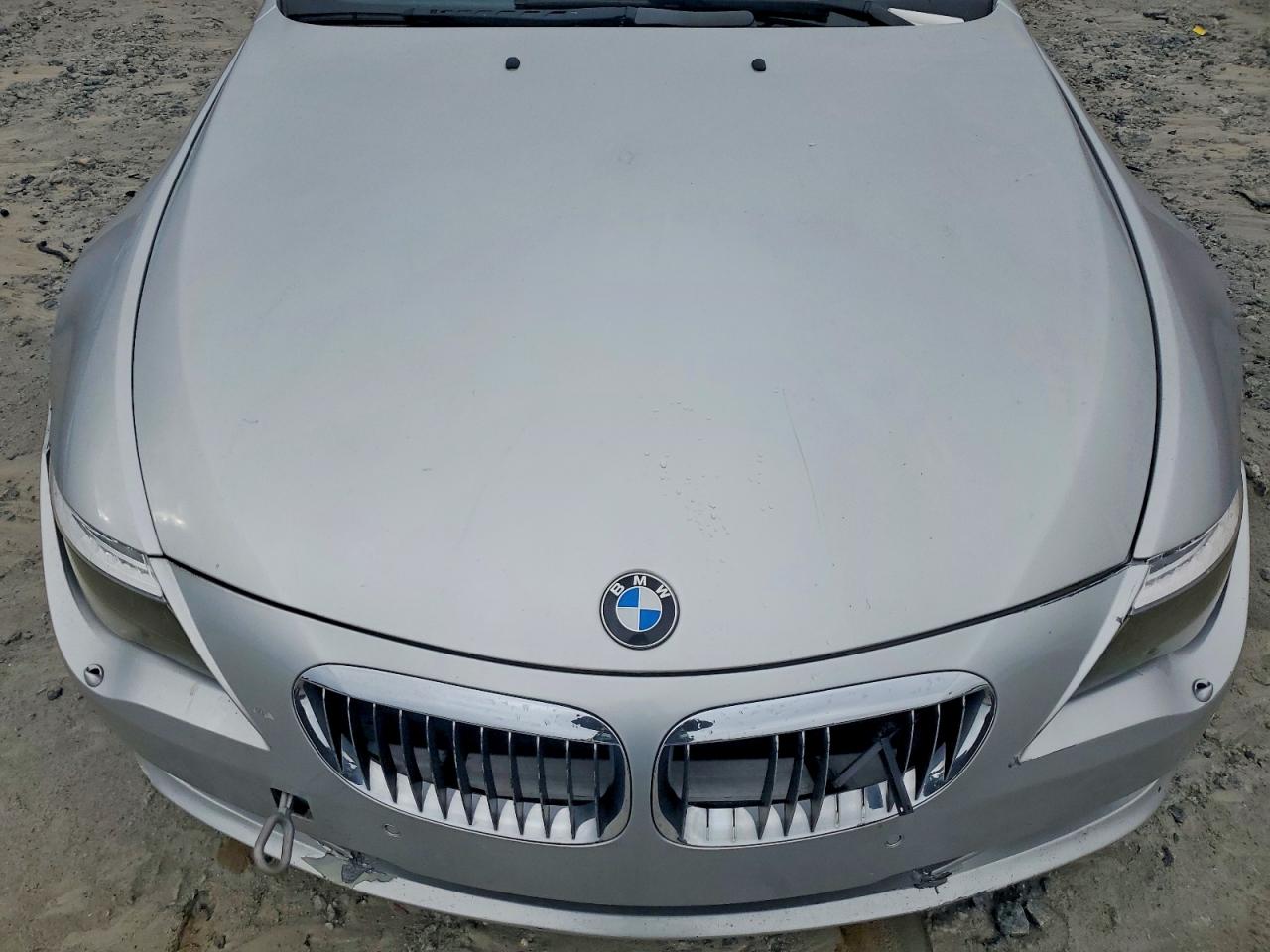 2008 Bmw 650 I Gray vin: WBAEB53538CX60838