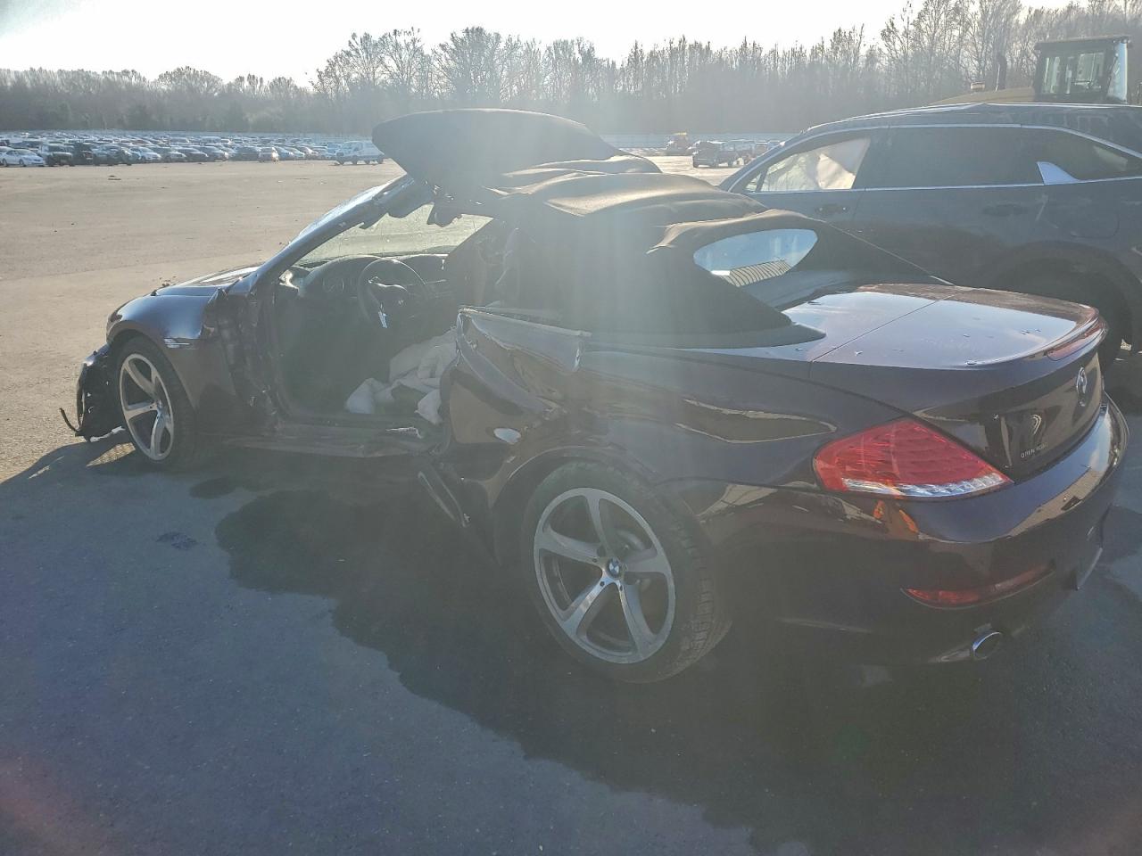 2008 Bmw 650 I Purple vin: WBAEB53538CX61956