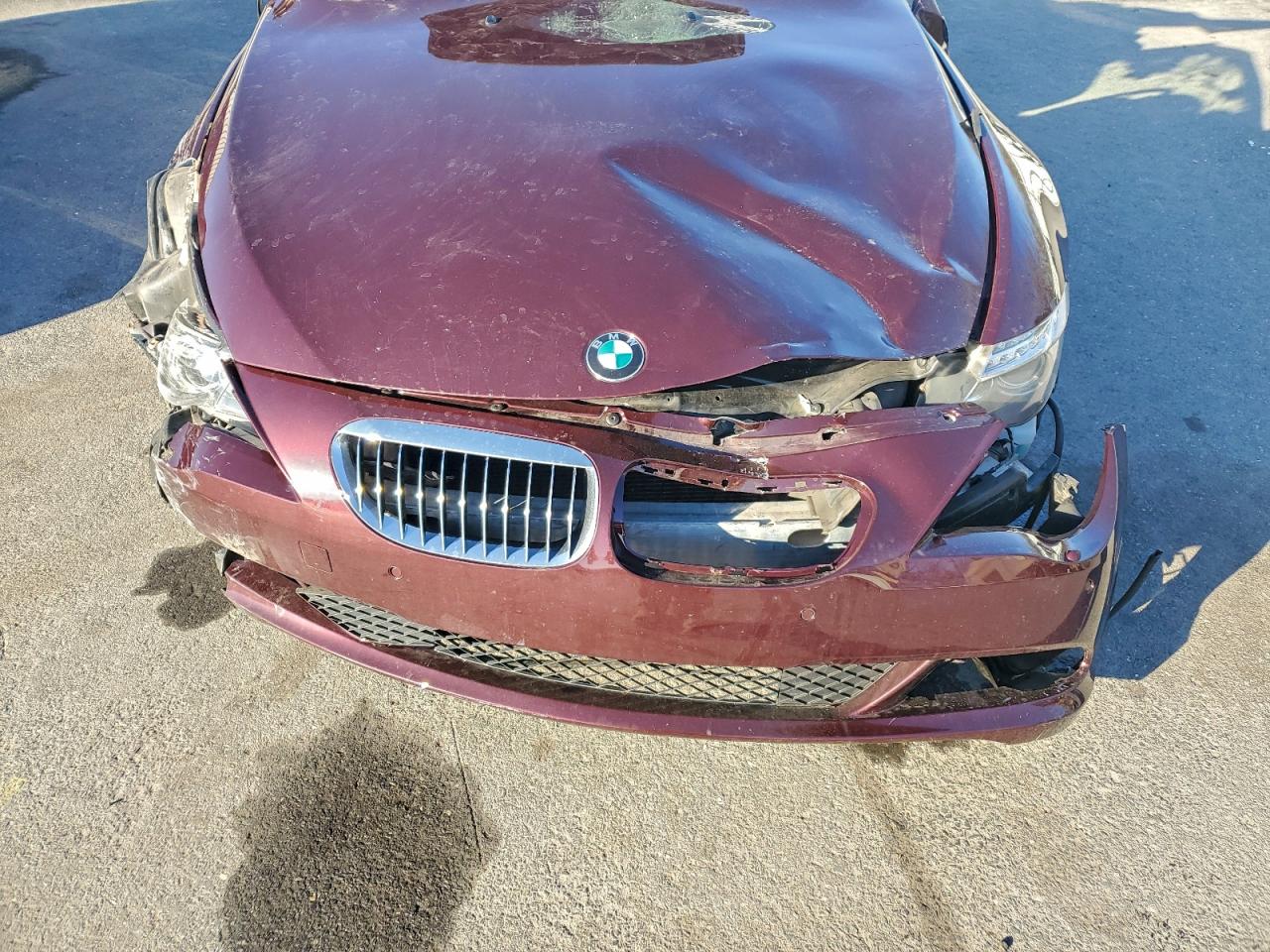 2008 Bmw 650 I Purple vin: WBAEB53538CX61956