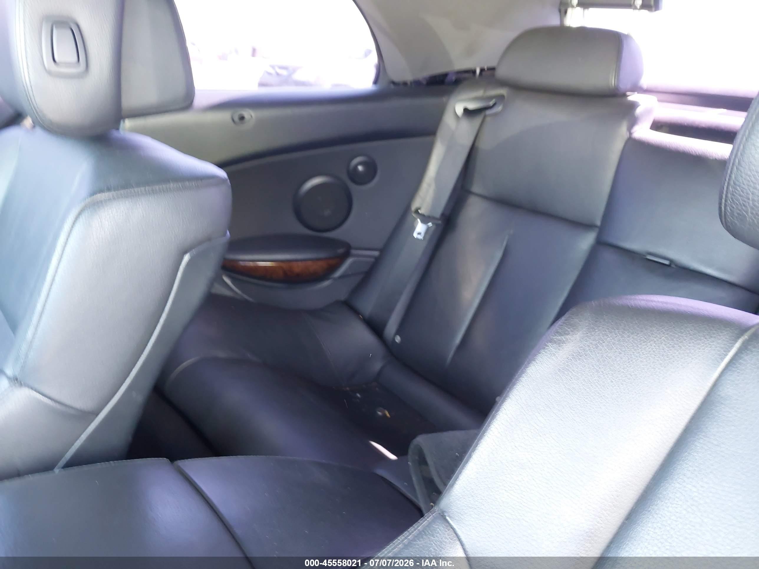 2008 Bmw 650i   Черный vin: WBAEB53538CX62007