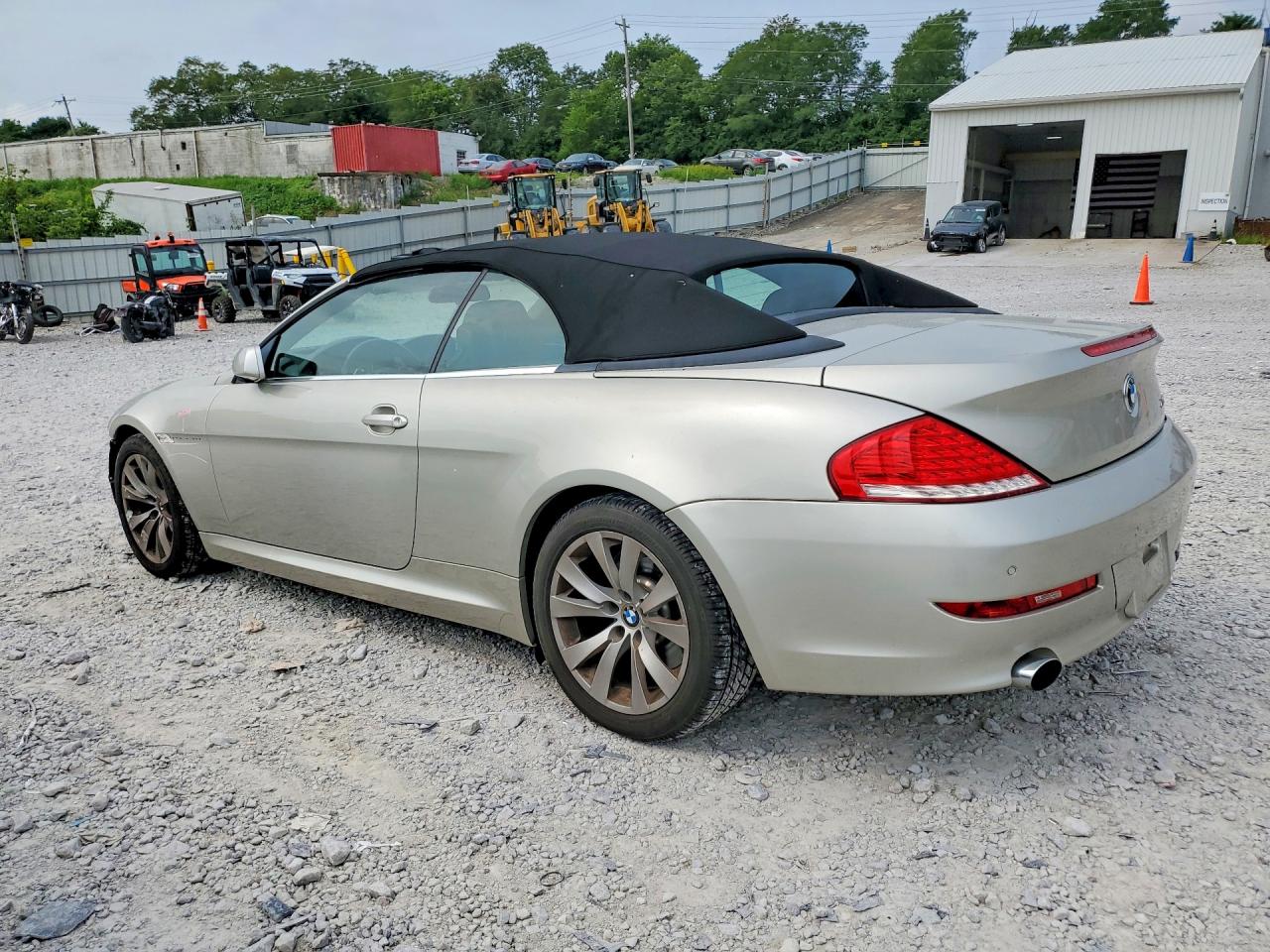 2008 Bmw 650 I Серый vin: WBAEB53538CX62461