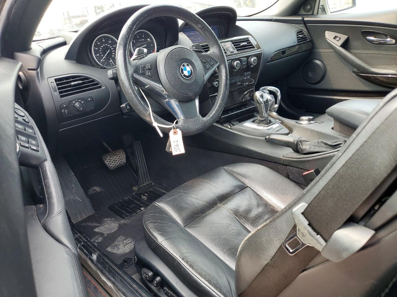 2008 Bmw 650 I Серый vin: WBAEB53538CX62461