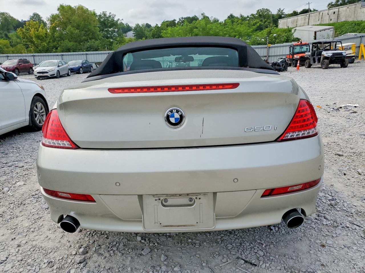 2008 Bmw 650 I Серый vin: WBAEB53538CX62461