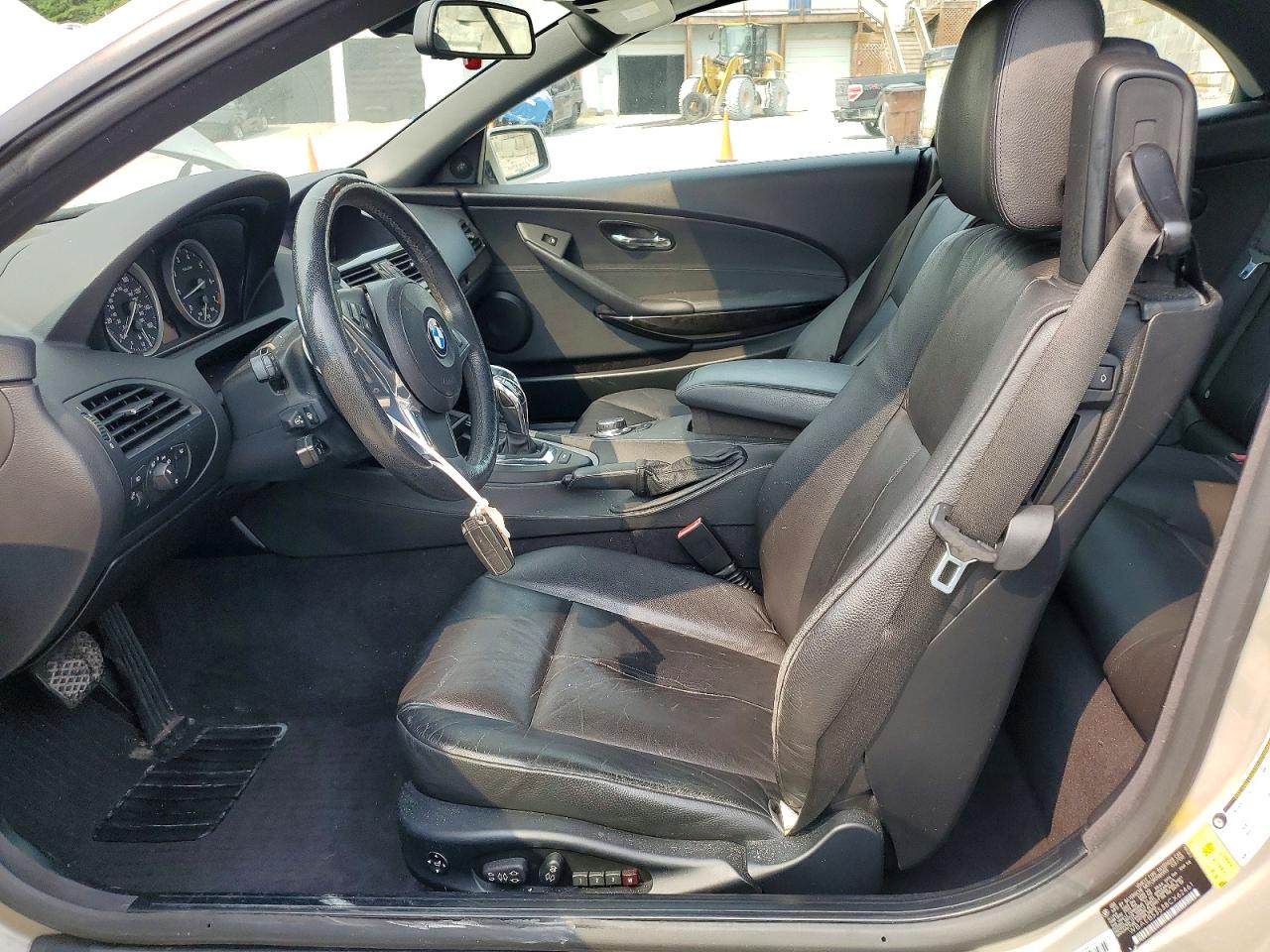 2008 Bmw 650 I Серый vin: WBAEB53538CX62461