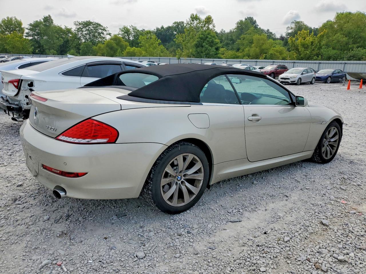 2008 Bmw 650 I Серый vin: WBAEB53538CX62461