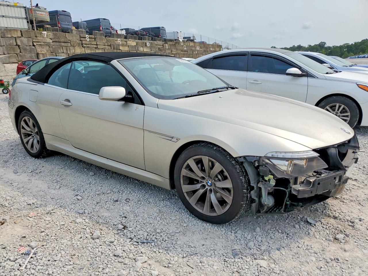 2008 Bmw 650 I Серый vin: WBAEB53538CX62461