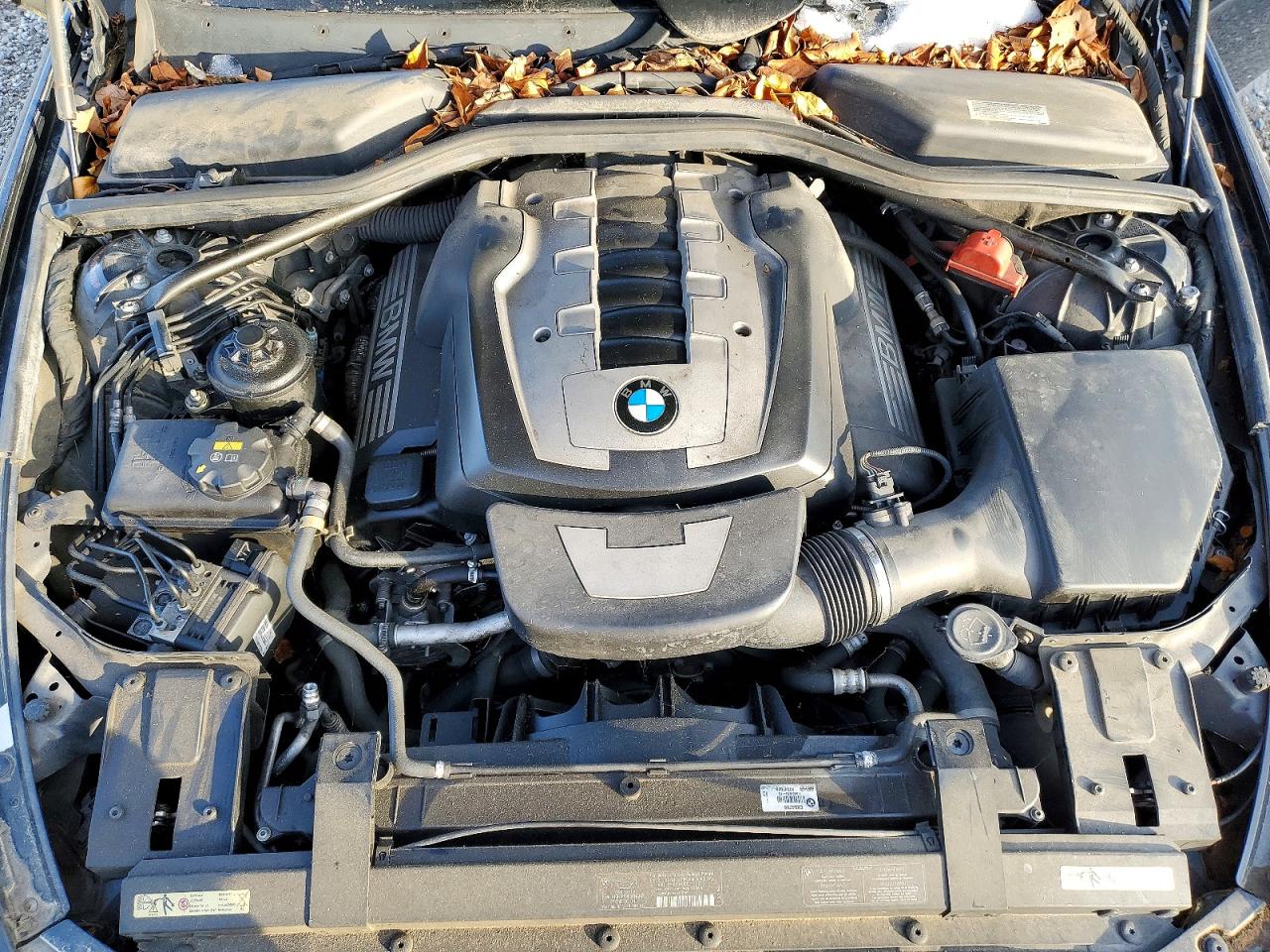 2009 Bmw 650 I Black vin: WBAEB53539CX64759