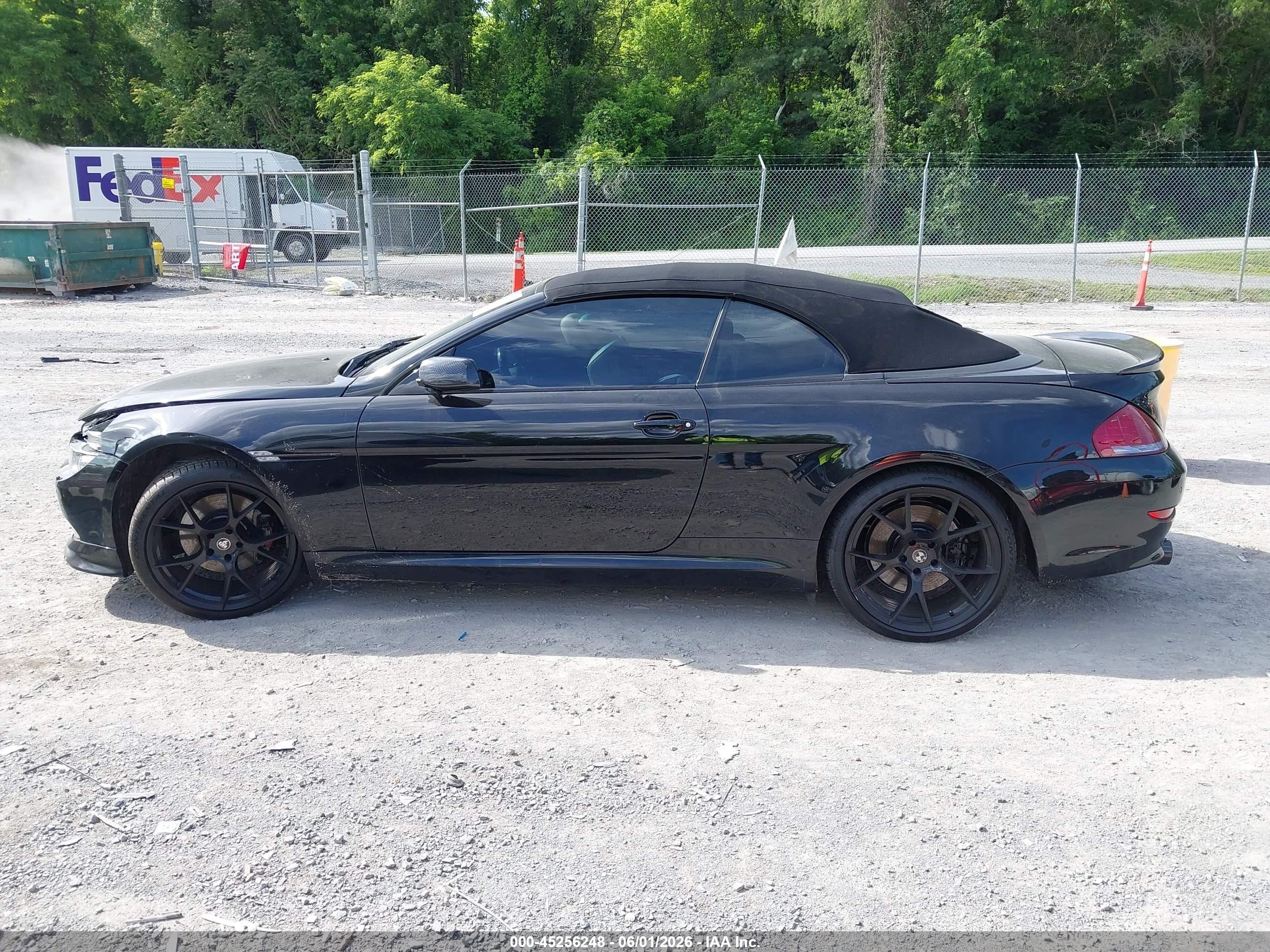 2008 Bmw 650i   Black vin: WBAEB53548CX61299