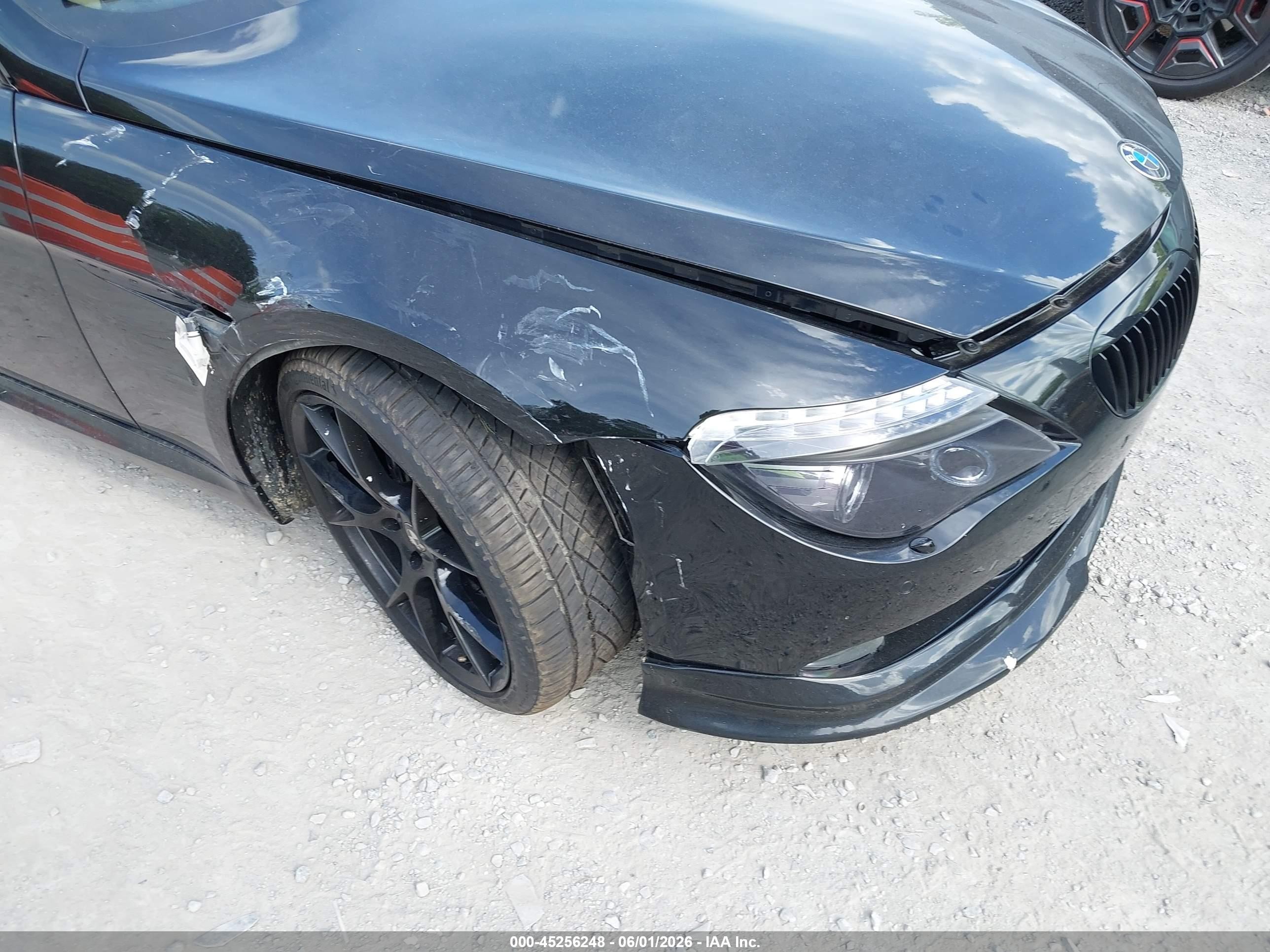 2008 Bmw 650i   Black vin: WBAEB53548CX61299