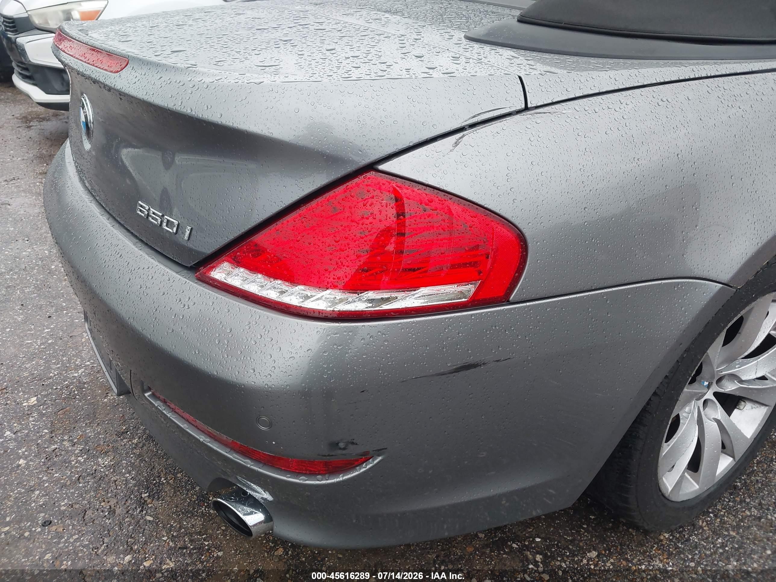 2008 Bmw 650i   Gray vin: WBAEB53548CX61531