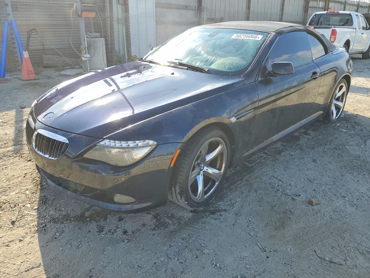 2009 Bmw 650 I Blue vin: WBAEB53549C224028