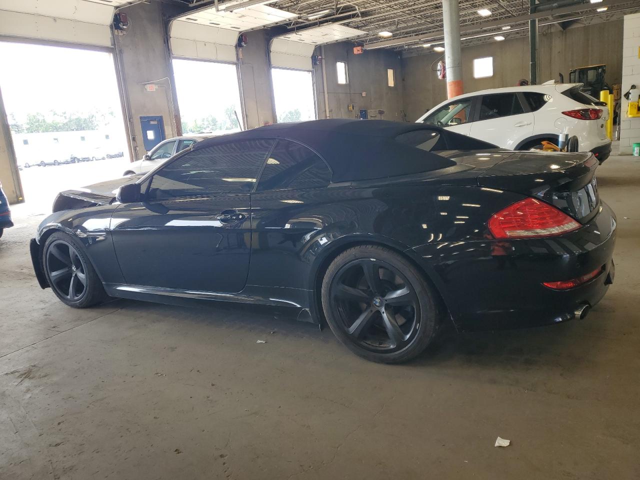 2008 Bmw 650 I Черный vin: WBAEB53558CX63787