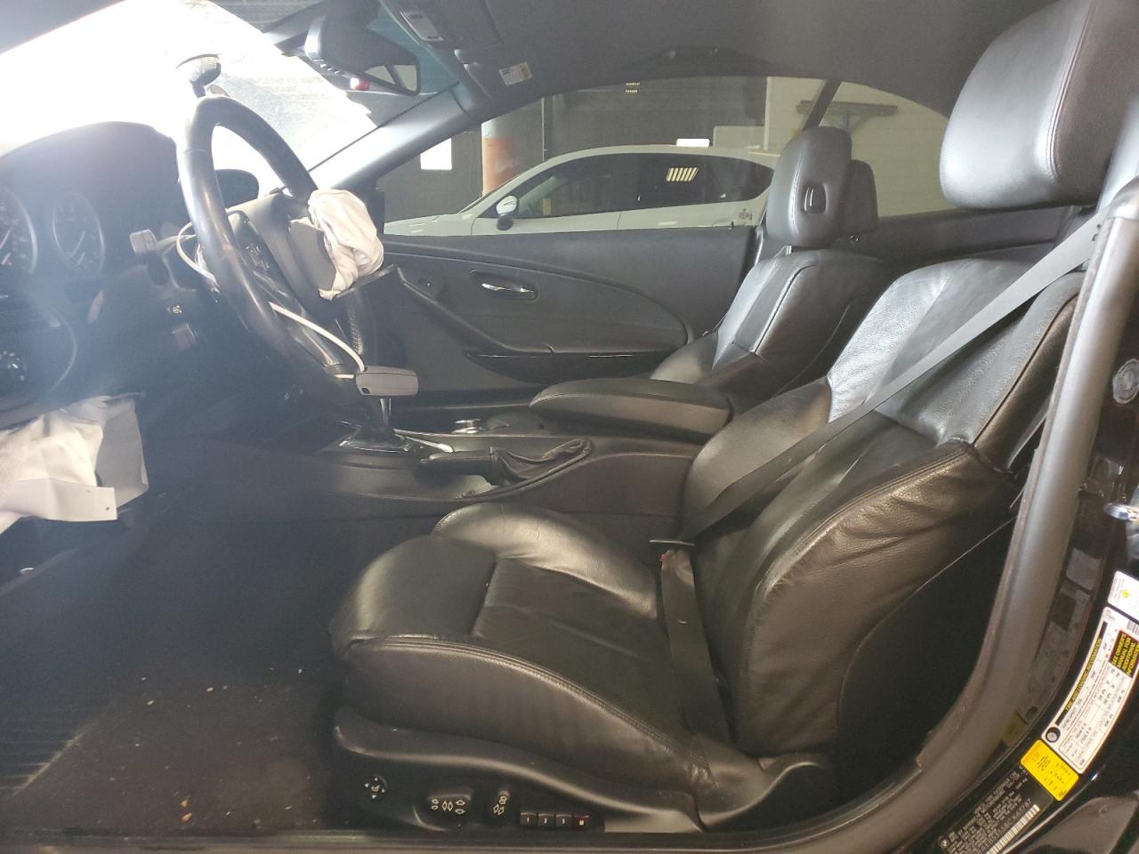 2008 Bmw 650 I Черный vin: WBAEB53558CX63787