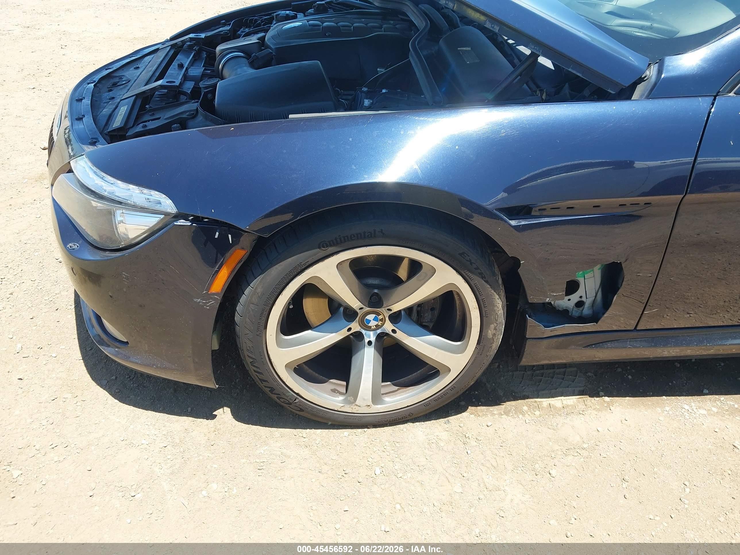 2008 Bmw 650i   Dark Blue vin: WBAEB53568CX62180