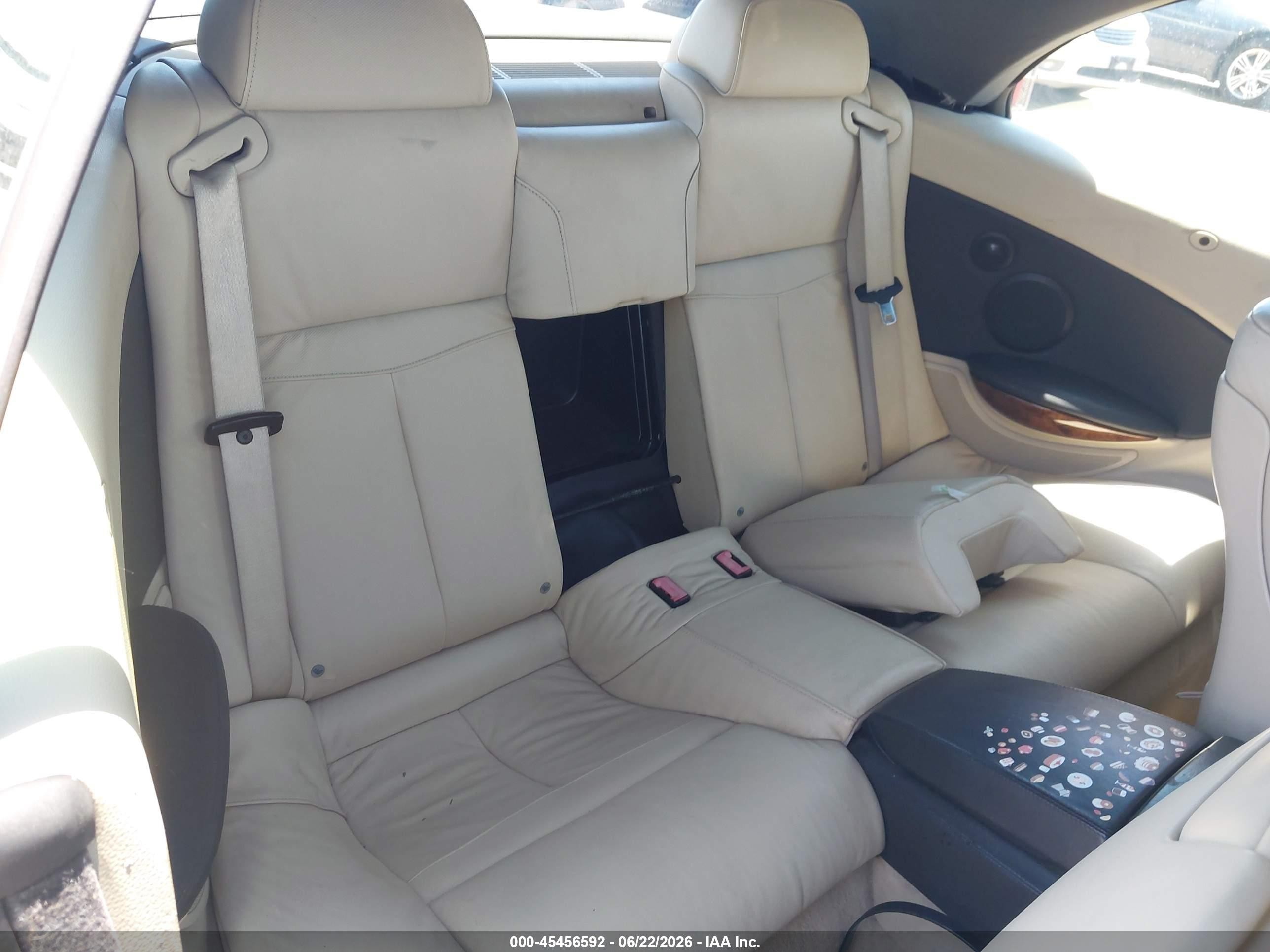 2008 Bmw 650i   Dark Blue vin: WBAEB53568CX62180