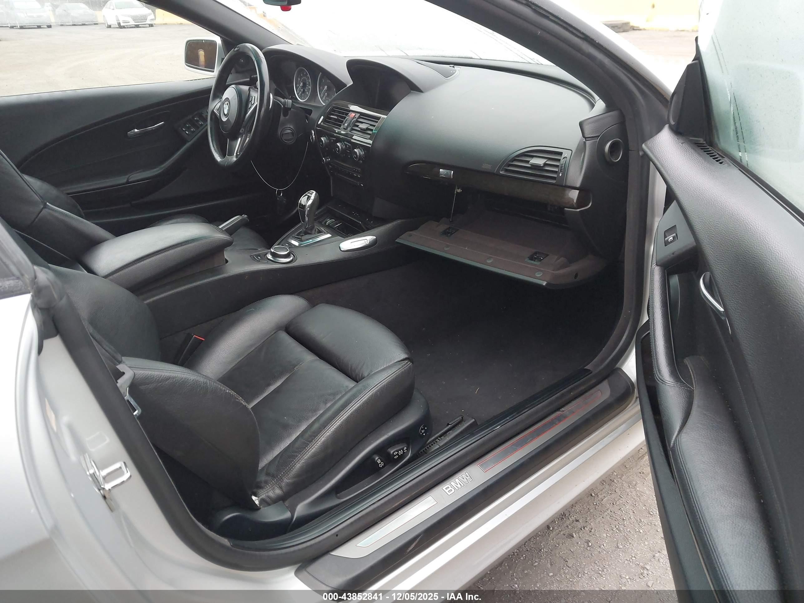 2008 Bmw 650i   Silver vin: WBAEB53568CX63510