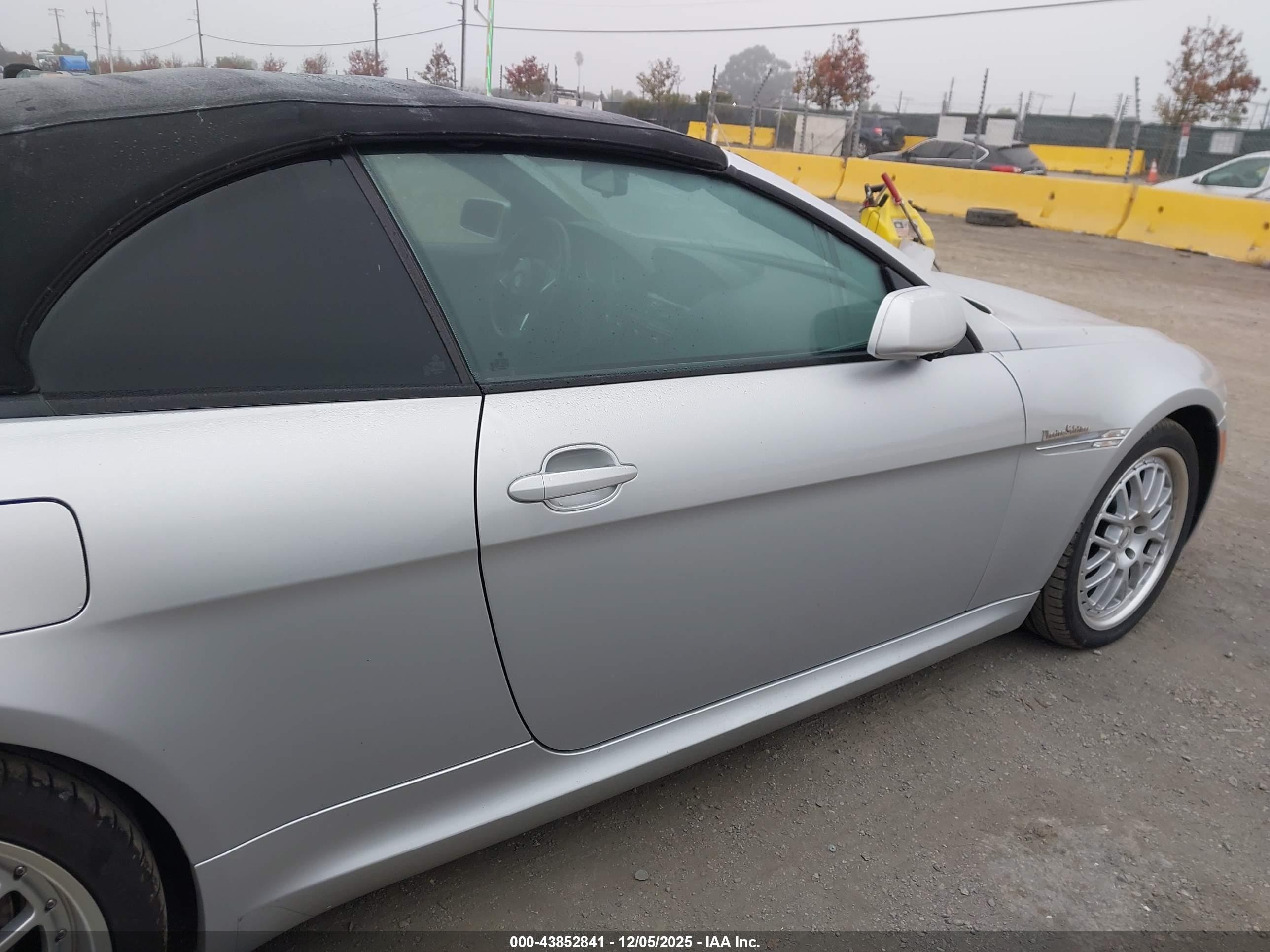 2008 Bmw 650i   Silver vin: WBAEB53568CX63510