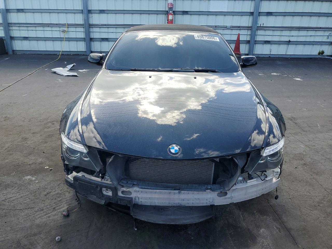 2008 Bmw 650 I Black vin: WBAEB53568CX63989