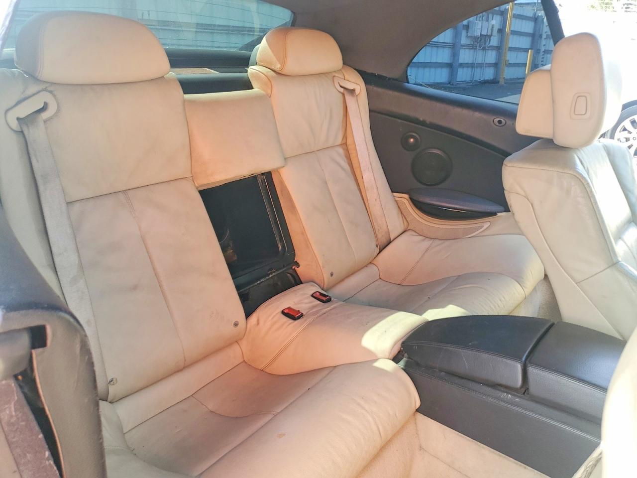 2008 Bmw 650 I Black vin: WBAEB53568CX63989