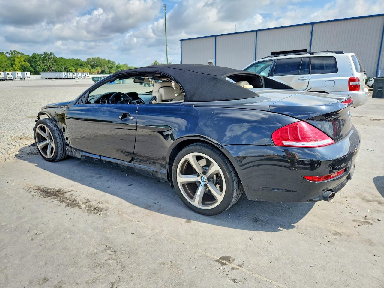 2009 Bmw 650 I Black vin: WBAEB53569CX64268
