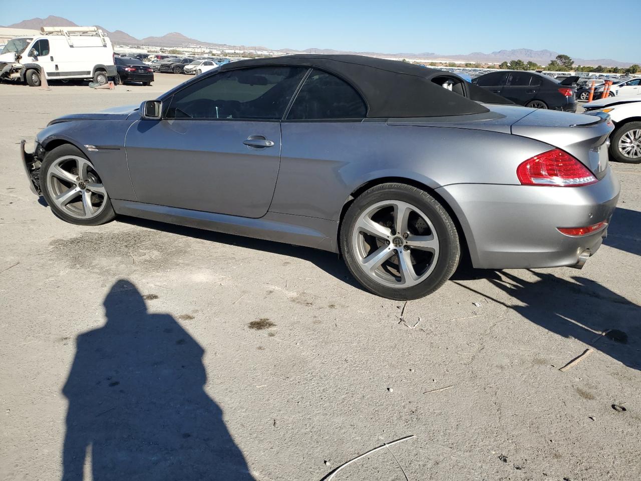2008 Bmw 650 I Gray vin: WBAEB53578CX61247