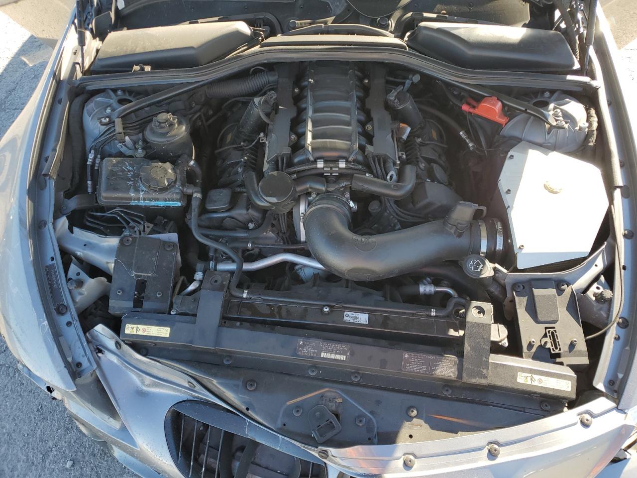 2008 Bmw 650 I Gray vin: WBAEB53578CX61247