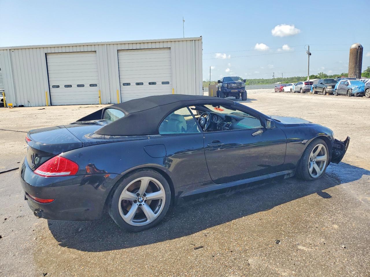 2009 Bmw 650 I Black vin: WBAEB53589C224470