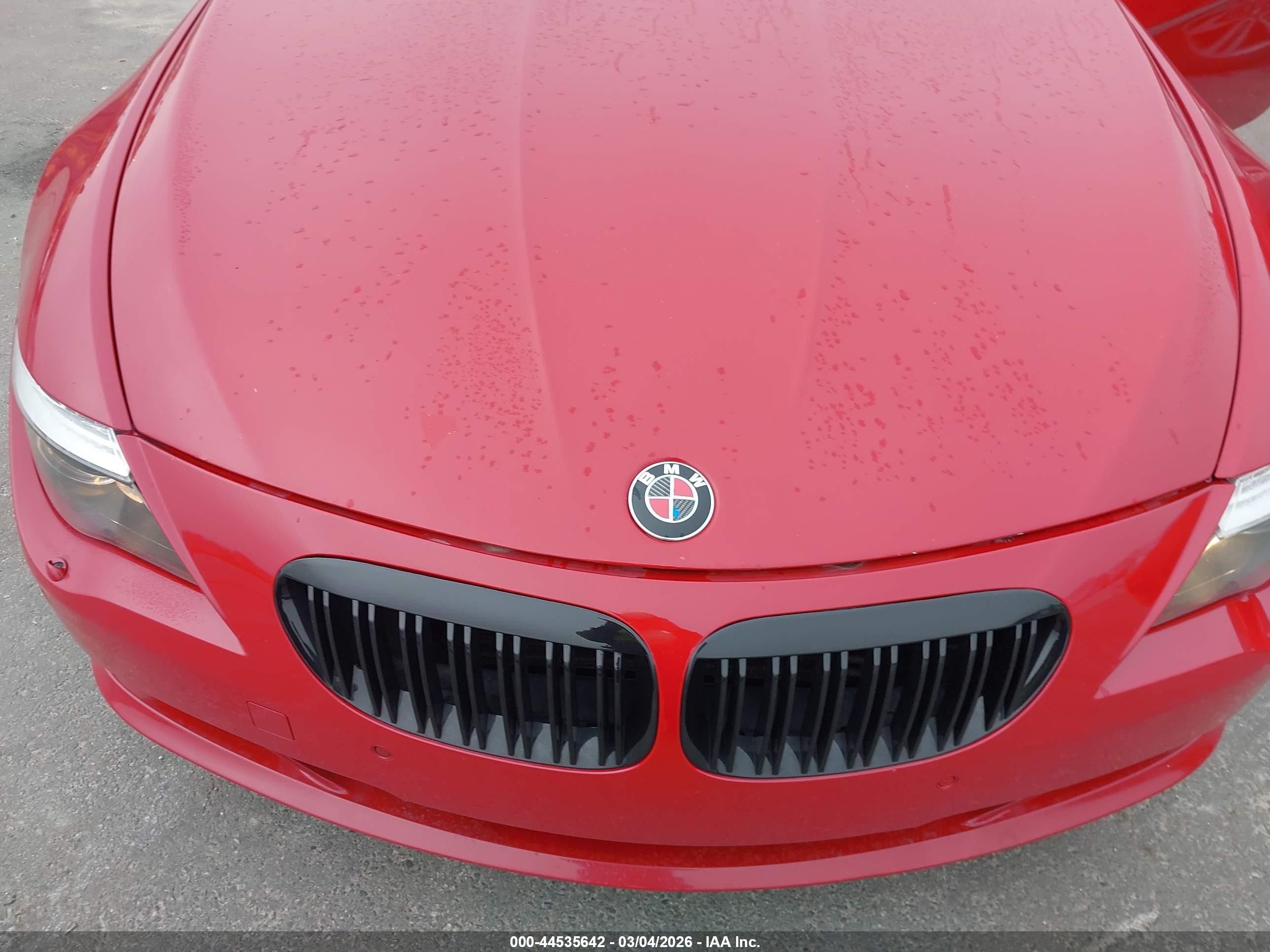 2009 Bmw 650i   Red vin: WBAEB53589CX64949