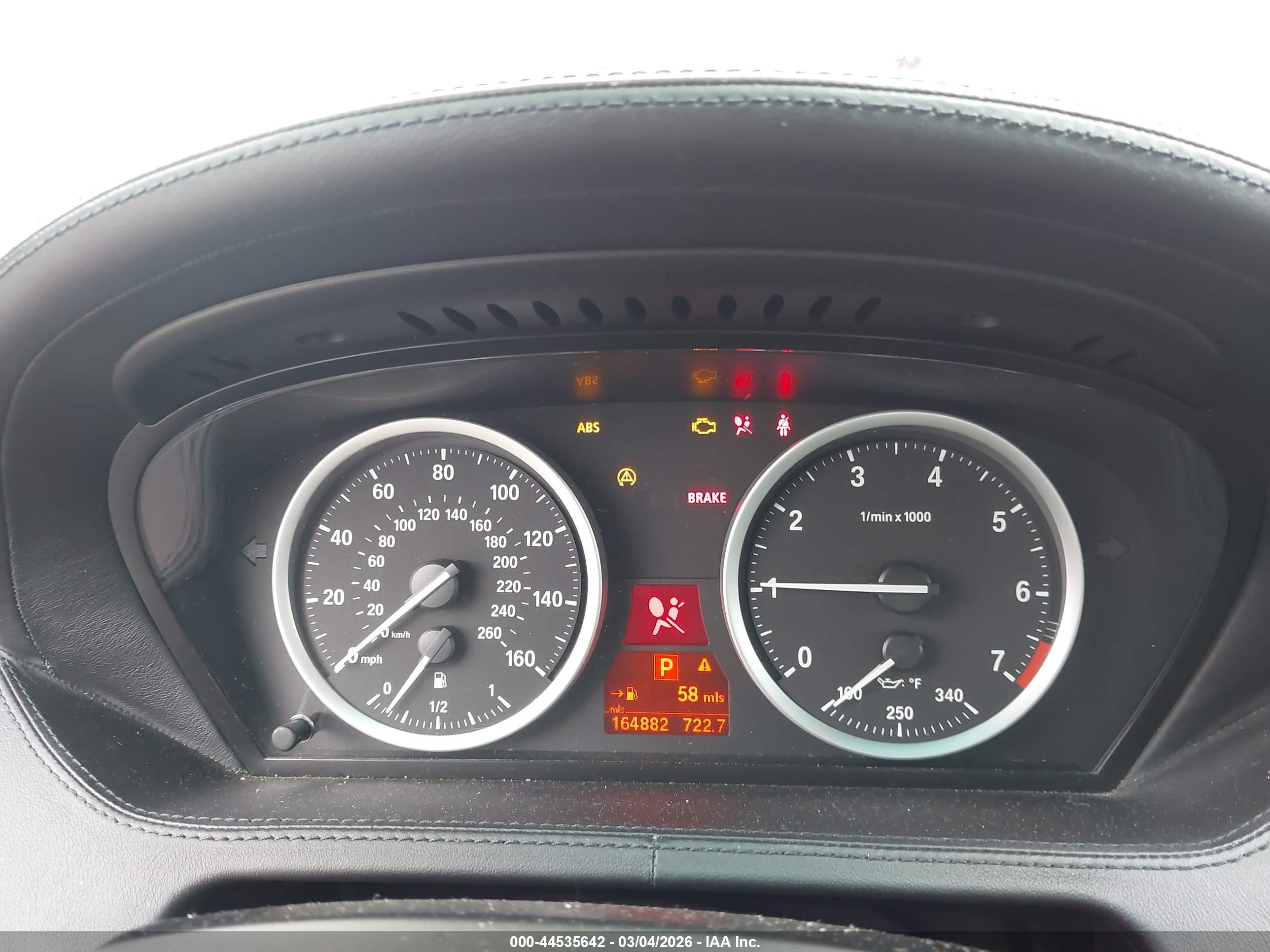 2009 Bmw 650i   Red vin: WBAEB53589CX64949