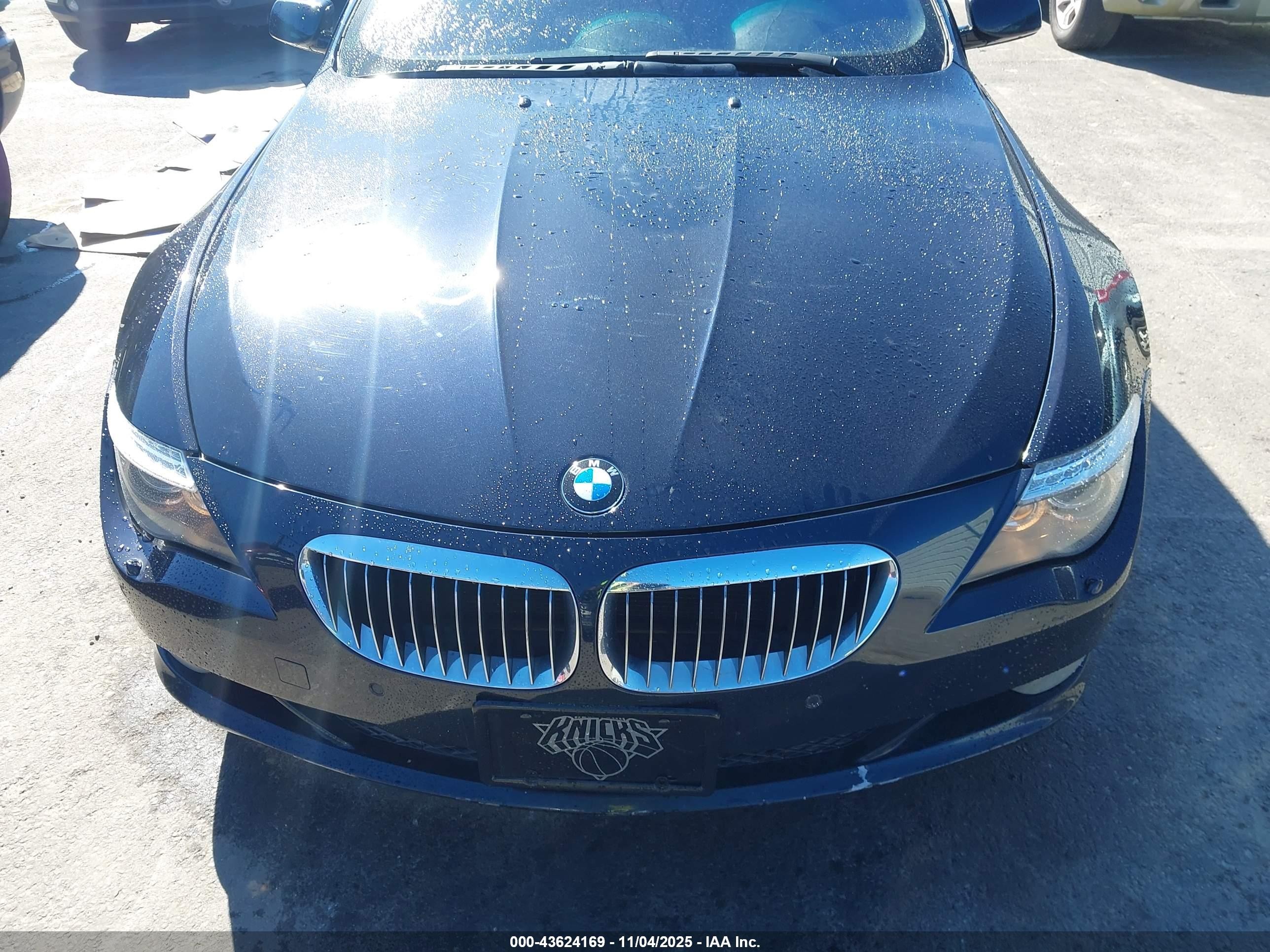 2009 Bmw 650i   Black vin: WBAEB53589CX64952