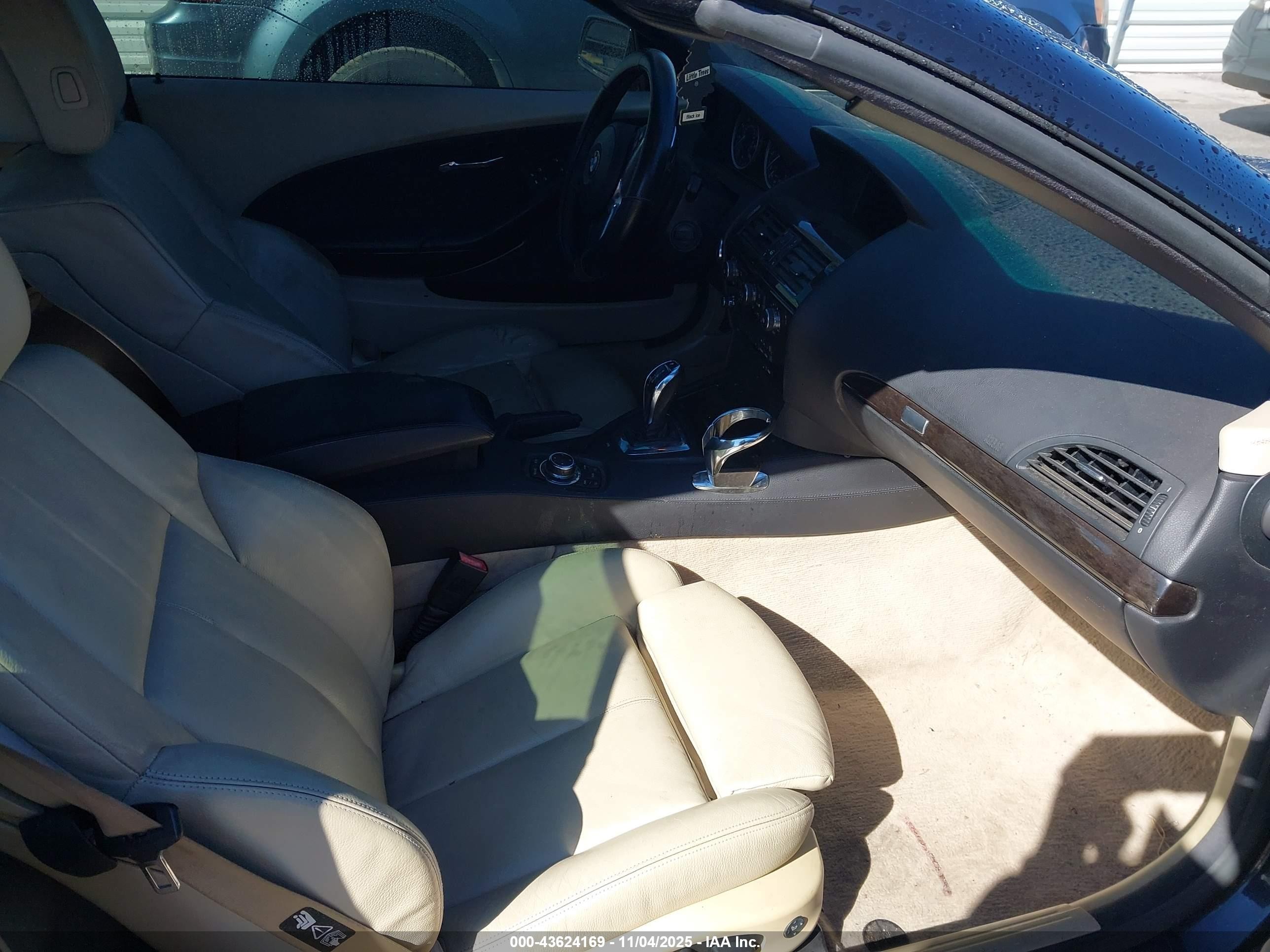 2009 Bmw 650i   Black vin: WBAEB53589CX64952