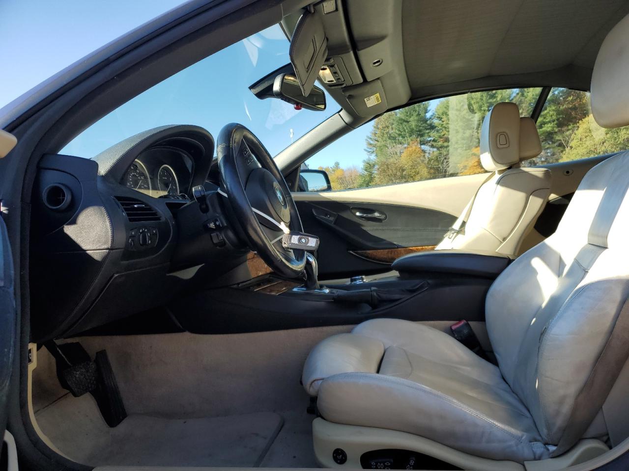 2008 Bmw 650 I Blue vin: WBAEB53598CX61220