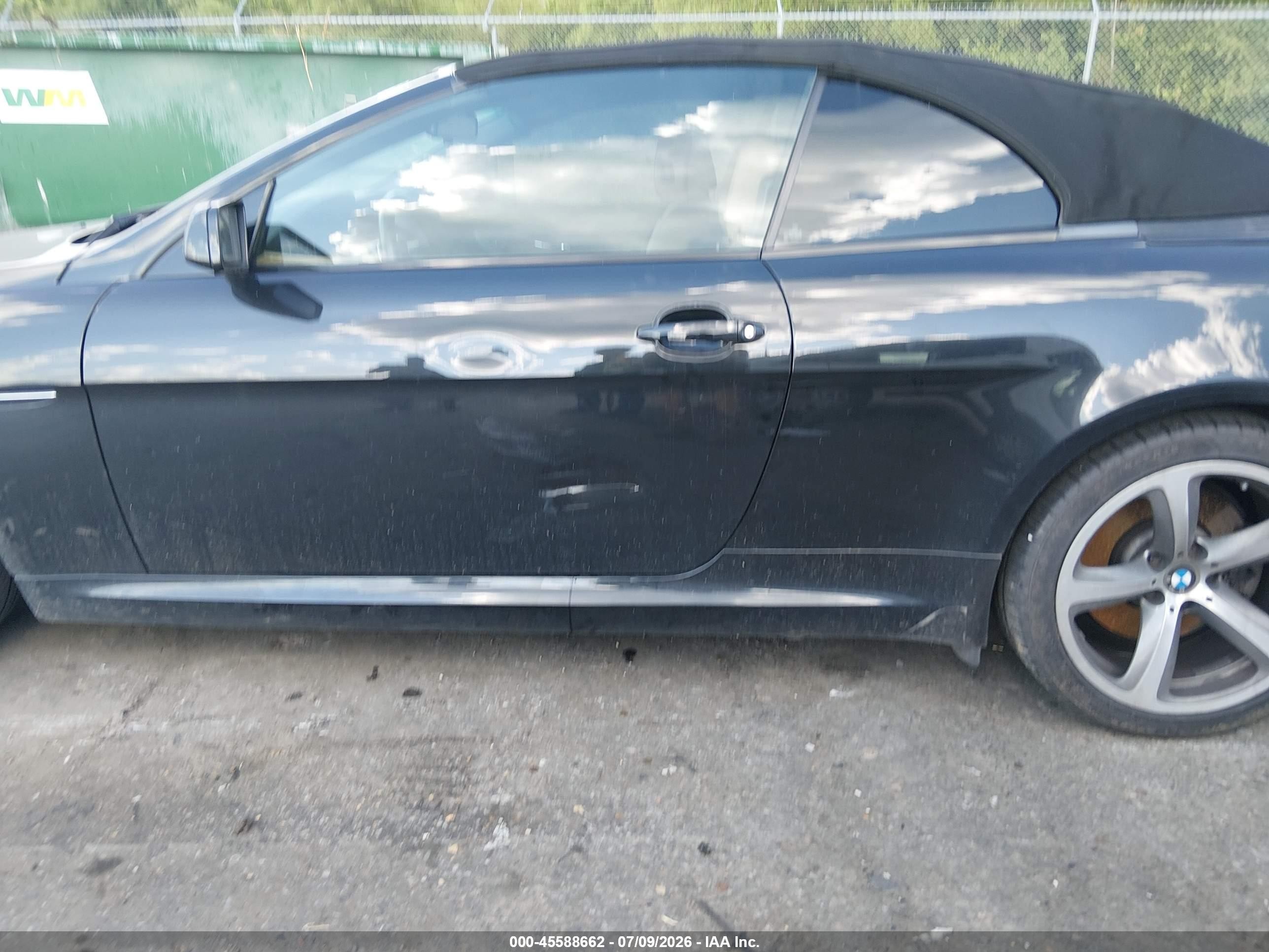 2008 Bmw 650i   Black vin: WBAEB53598CX62321