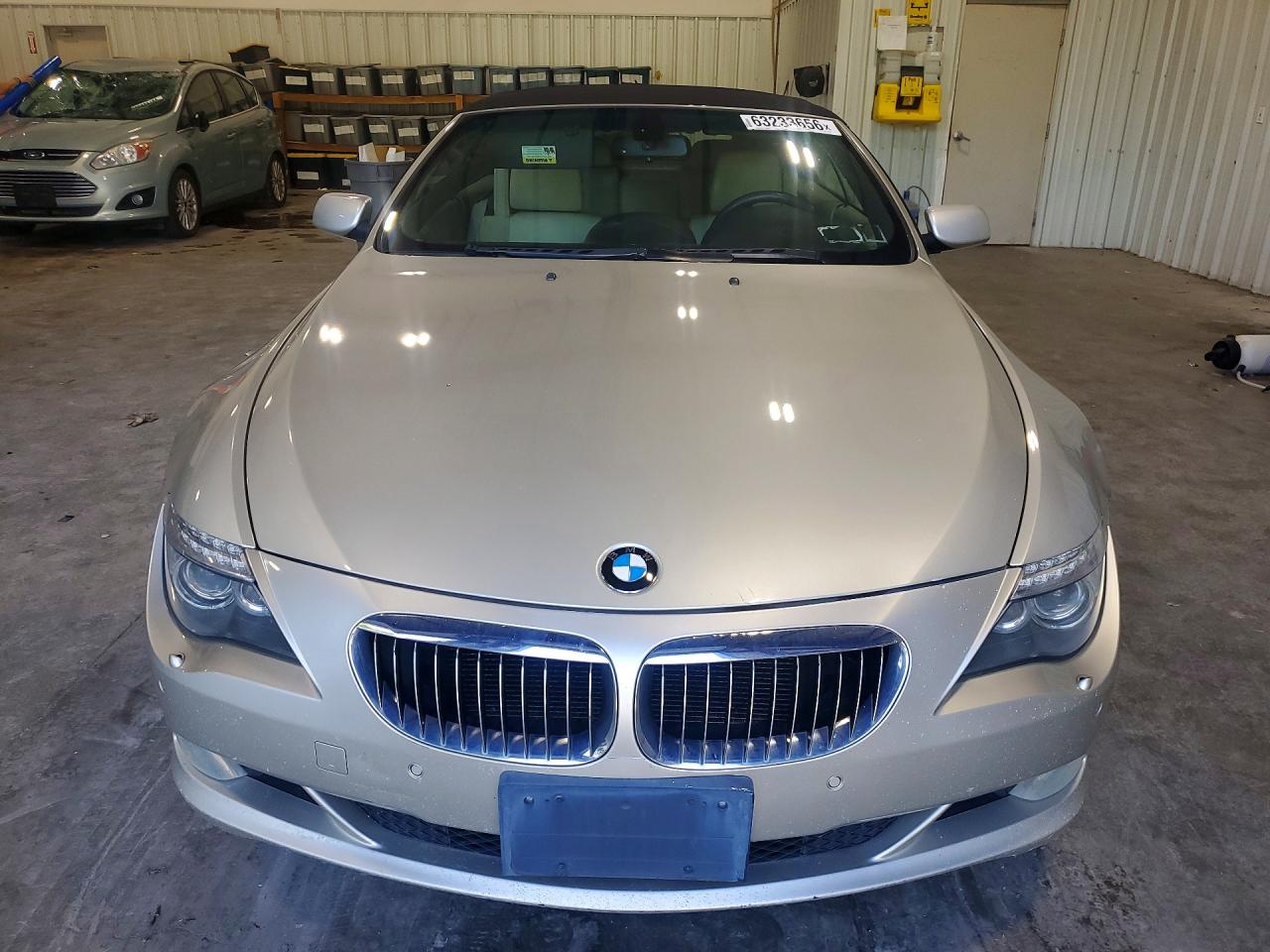 2009 Bmw 650 I Silver vin: WBAEB53599CX64734