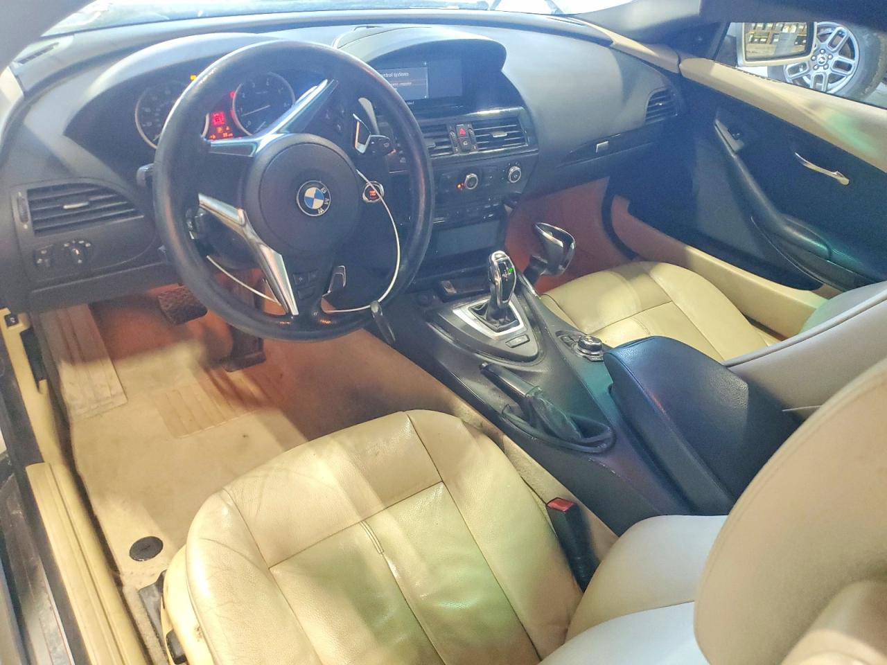 2009 Bmw 650 I Silver vin: WBAEB53599CX64734