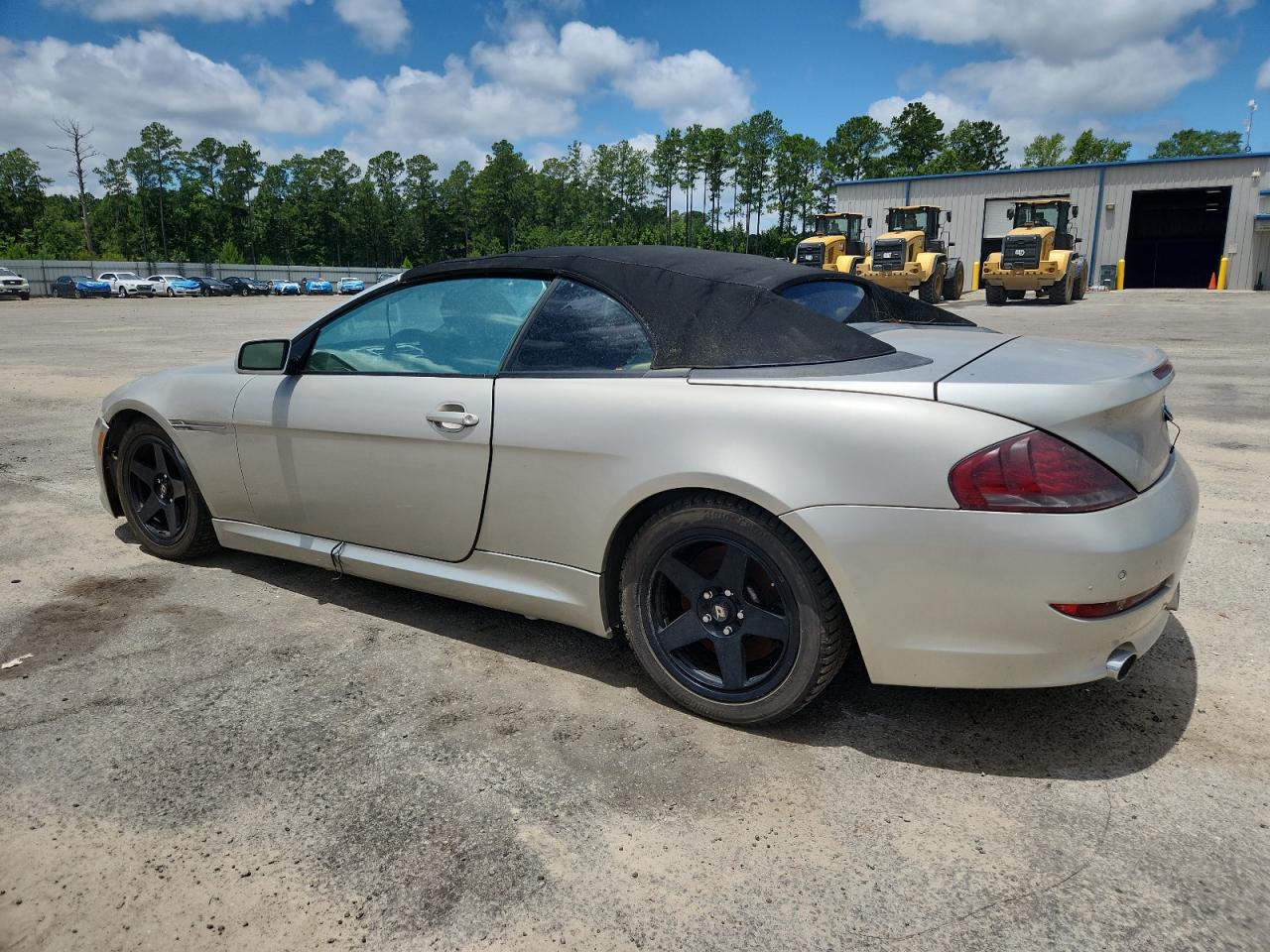 2008 Bmw 650 I Silver vin: WBAEB535X8CX60173