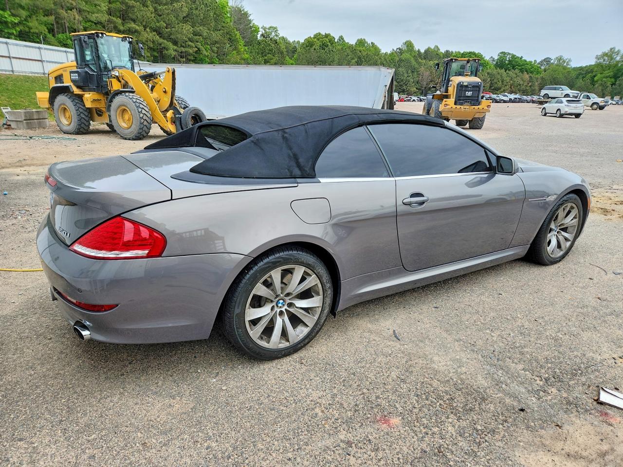 2008 Bmw 650 I Серый vin: WBAEB535X8CX62943
