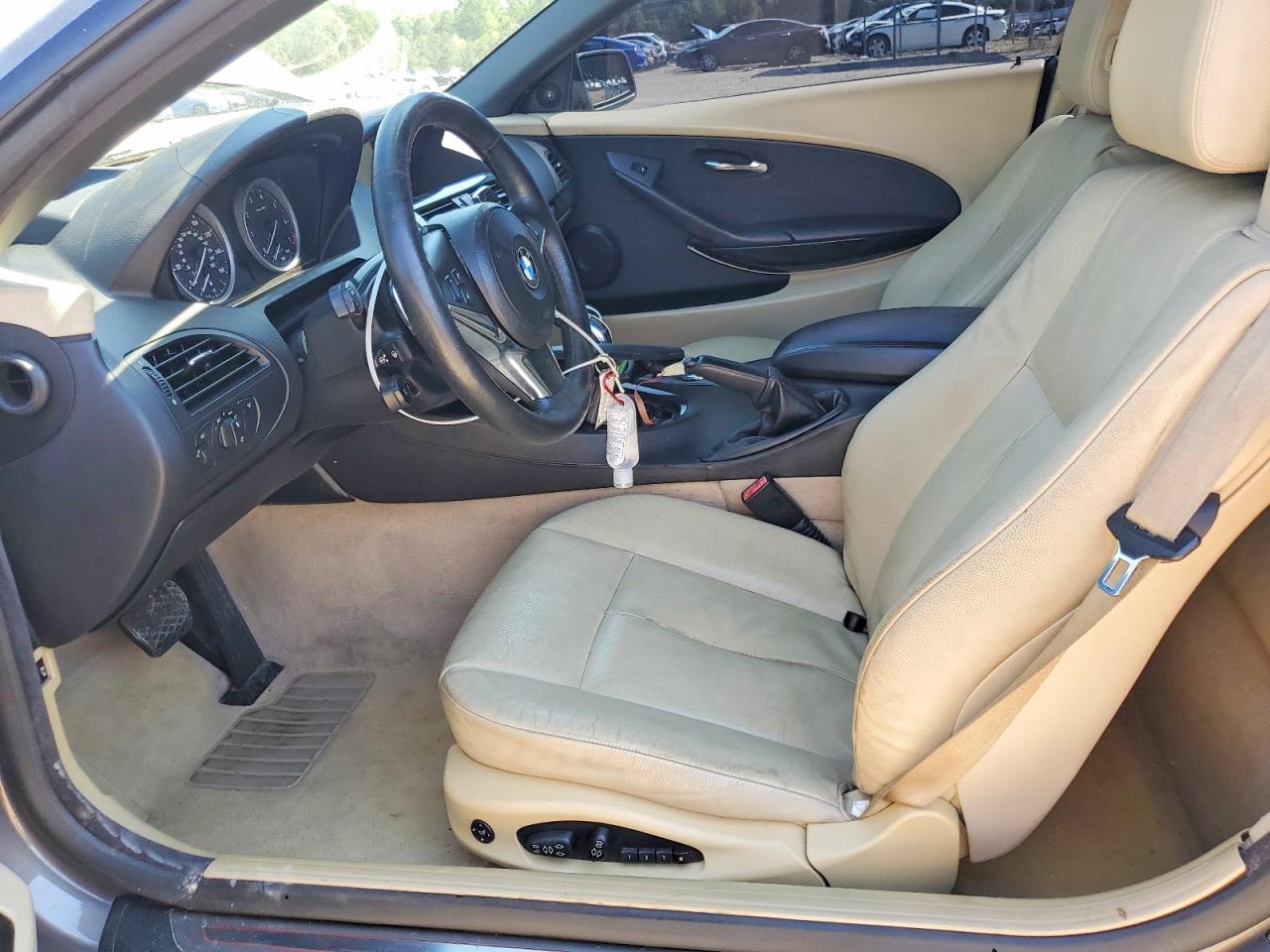 2008 Bmw 650 I Серый vin: WBAEB535X8CX62943